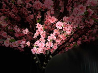 Royal pachira perzik bloesem kunstboom - afbeelding 5 van  16