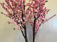 Royal pachira perzik bloesem kunstboom - afbeelding 4 van  18