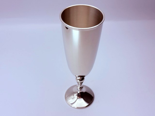 Royal selangor champagne glas/goblet - pewter - afbeelding 5 van  8