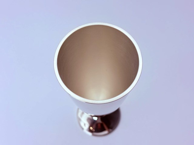 Royal selangor champagne glas/goblet - pewter - afbeelding 6 van  8