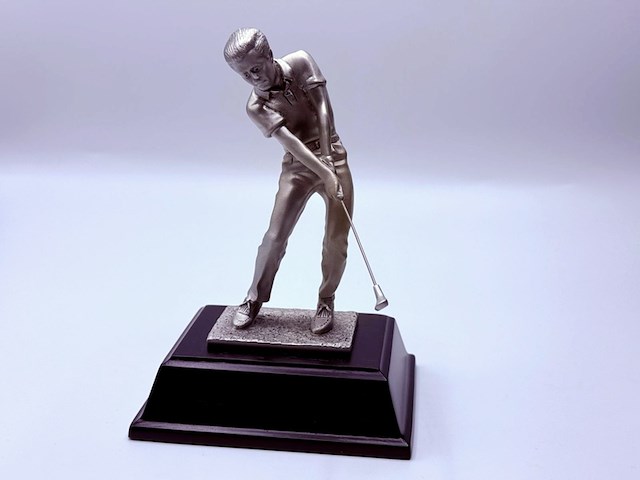 Royal selangor male golfer - pewter/tin - afbeelding 2 van  6