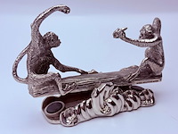Royal selangor monkey business card holder - inclusief doos - afbeelding 1 van  8