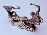 Royal selangor monkey business card holder - inclusief doos - afbeelding 4 van  8