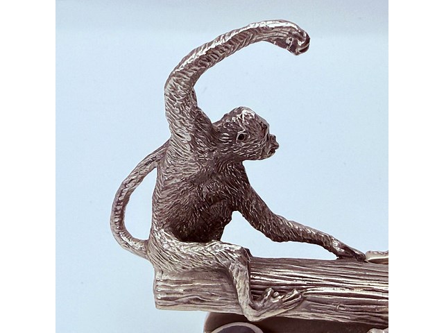 Royal selangor monkey business card holder - inclusief doos - afbeelding 5 van  8