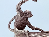 Royal selangor monkey business card holder - inclusief doos - afbeelding 5 van  8