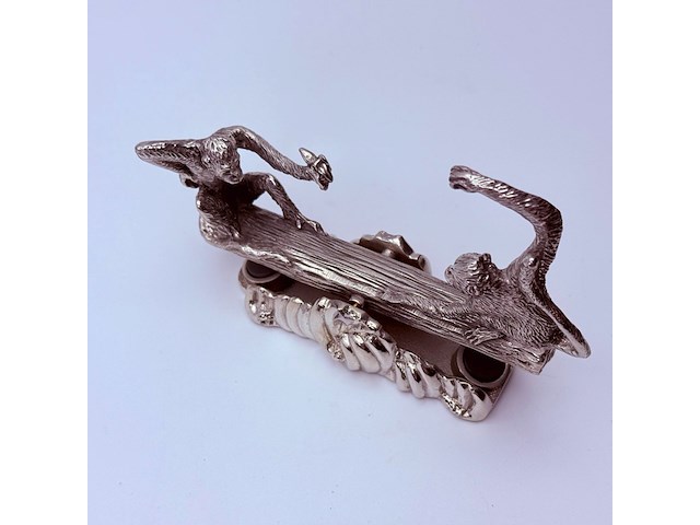 Royal selangor monkey business card holder - inclusief doos - afbeelding 7 van  8