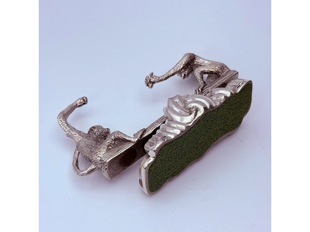 Royal selangor monkey business card holder - inclusief doos - afbeelding 8 van  8