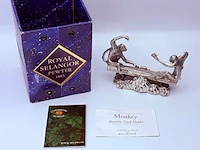 Royal selangor monkey business card holder - inclusief doos - afbeelding 2 van  8