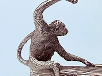 Royal selangor monkey business card holder - inclusief doos - afbeelding 5 van  8