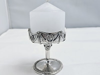 Royal selangor pewter kaarsenhouder inc. kaars - afbeelding 1 van  5