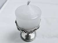 Royal selangor pewter kaarsenhouder inc. kaars - afbeelding 2 van  5