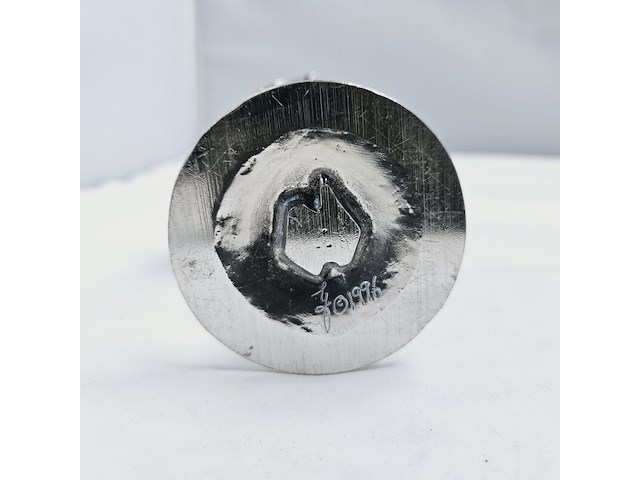 Royal selangor pewter kaarsenhouder inc. kaars - afbeelding 5 van  5