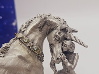 Royal selangor pewter 'the brave horse' gemaakt door liberty - afbeelding 4 van  10