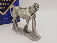 Royal selangor pewter 'the brave horse' gemaakt door liberty - afbeelding 5 van  10