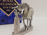 Royal selangor pewter 'the brave horse' gemaakt door liberty - afbeelding 6 van  10