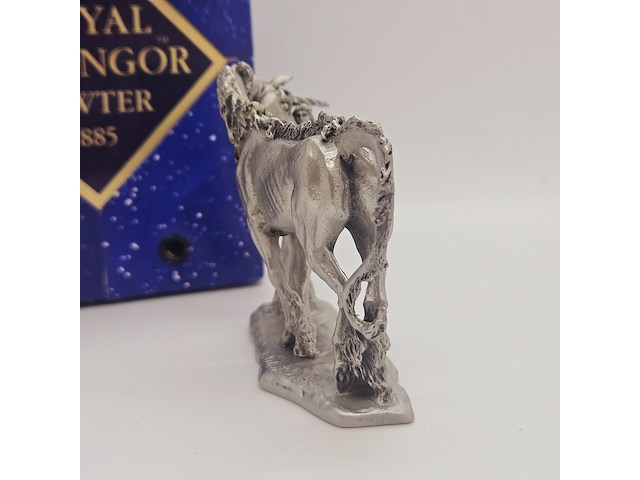 Royal selangor pewter 'the brave horse' gemaakt door liberty - afbeelding 8 van  10