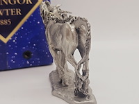 Royal selangor pewter 'the brave horse' gemaakt door liberty - afbeelding 8 van  10