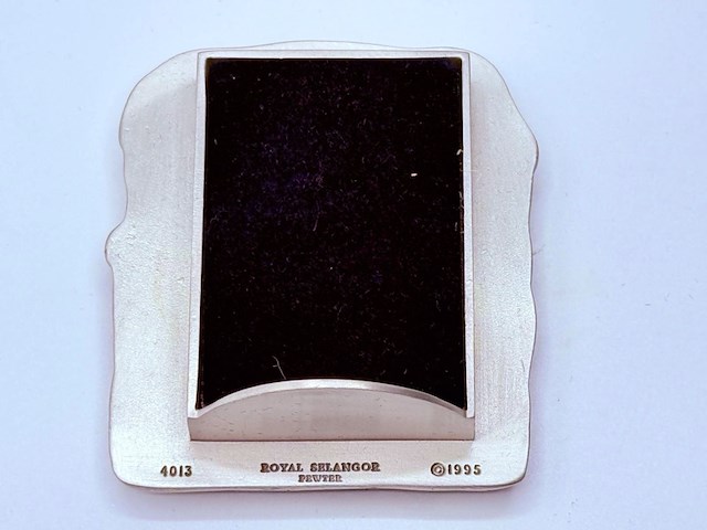 Royal selangor winter/robin tafelklok - afbeelding 7 van  8