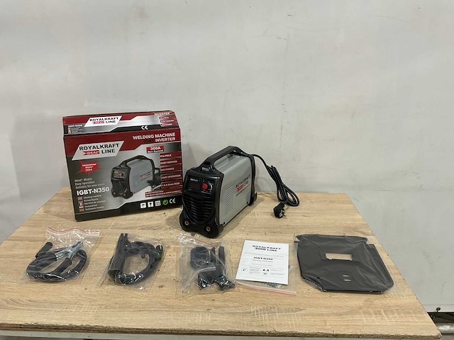 Royalkraft - 2024 - igbt-n350 - draagbaar lasapparaat - afbeelding 3 van  9