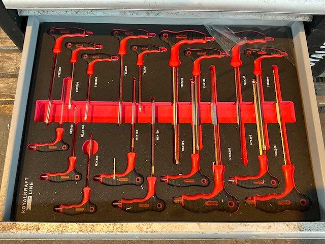 Royalkraft line gereedschapswagen - afbeelding 10 van  11