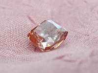 Roze cushion diamant 2.01 ct