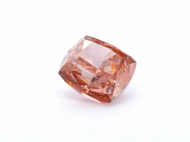 Roze cushion diamant 2.01 ct - afbeelding 2 van  7