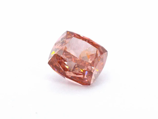 Roze cushion diamant 2.01 ct - afbeelding 5 van  7