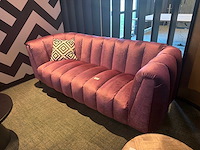 Roze design bank - afbeelding 1 van  5