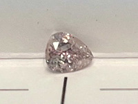 Roze diamant 0.40 carat natuurlijke roze diamant gecertificeerd - afbeelding 1 van  4