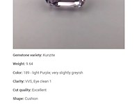 Roze kunziet, edelsteen - afbeelding 6 van  6