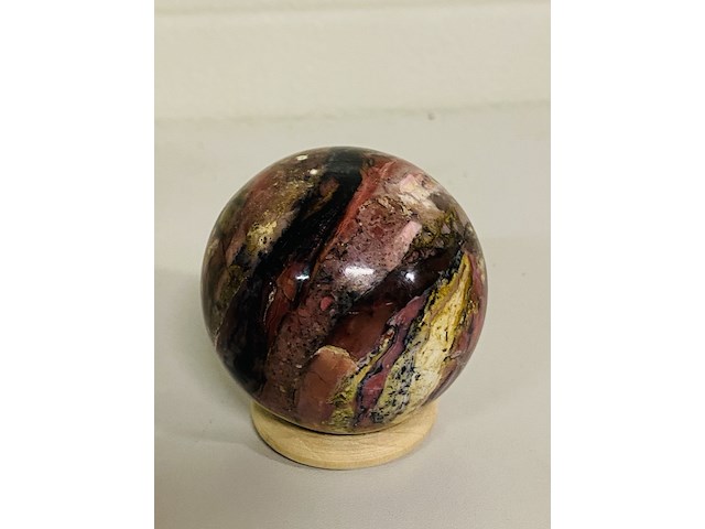 Roze opaal bol - afbeelding 5 van  5