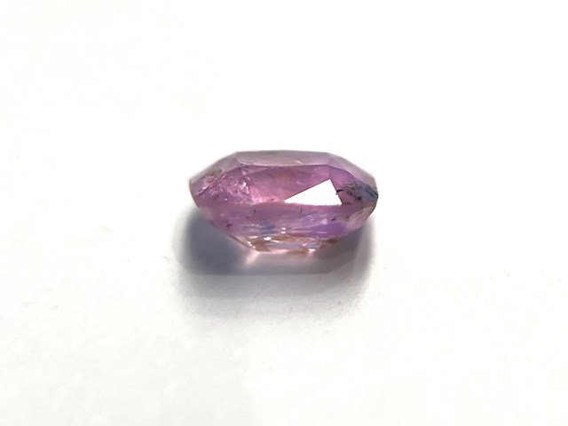 Roze saffier - 0.83 carat natuurlijke roze saffier - afbeelding 3 van  5