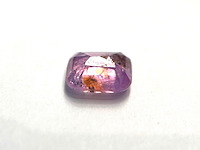 Roze saffier - 0.83 carat natuurlijke roze saffier - afbeelding 2 van  3