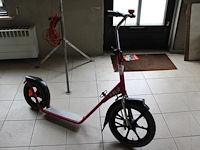 Roze step esla met handrem. - afbeelding 3 van  3