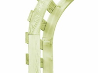 Rozenboog met bank - afbeelding 4 van  6