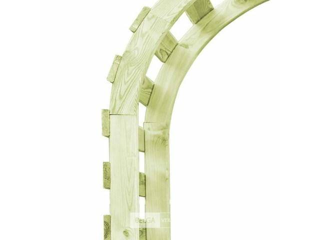 Rozenboog met bank - afbeelding 4 van  6