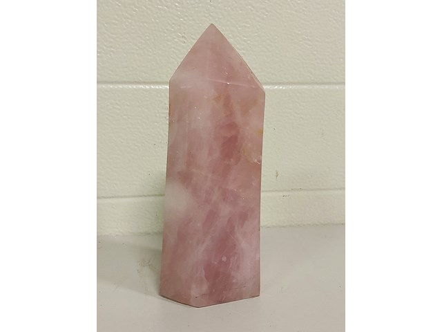 Rozenkwarts obelisk xl, roze - afbeelding 1 van  4