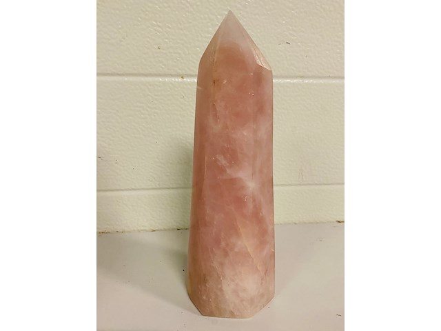 Rozenkwarts obelisk xl, roze - afbeelding 4 van  7
