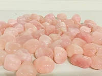 Rozenkwarts trommelstenen, 2,6 kilo - afbeelding 3 van  4