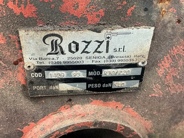 Rozzi r30/220 hydraulische knijpbak - afbeelding 4 van  5