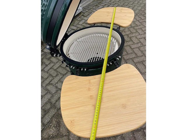 R&s - green bbq kamado charcoal bbq - afbeelding 7 van  9
