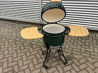 R&s - green bbq kamado charcoal bbq - afbeelding 2 van  9