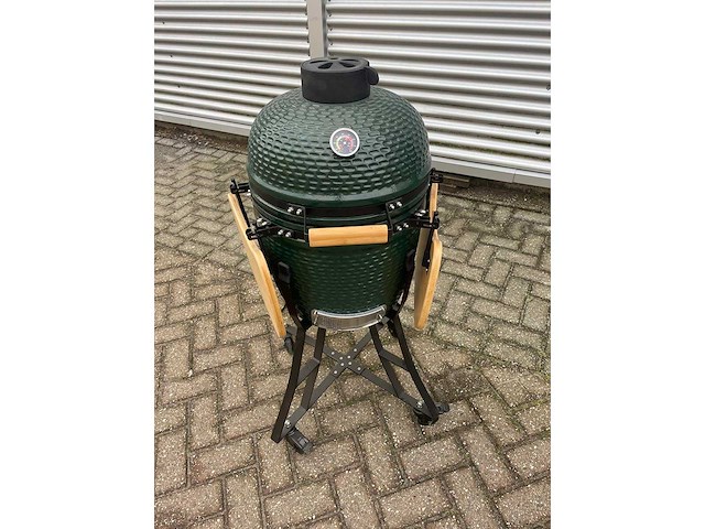 R&s - green bbq kamado charcoal bbq - afbeelding 9 van  9
