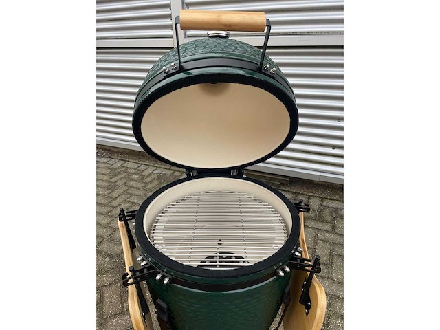 R&s - green bbq kamado charcoal bbq - afbeelding 6 van  9