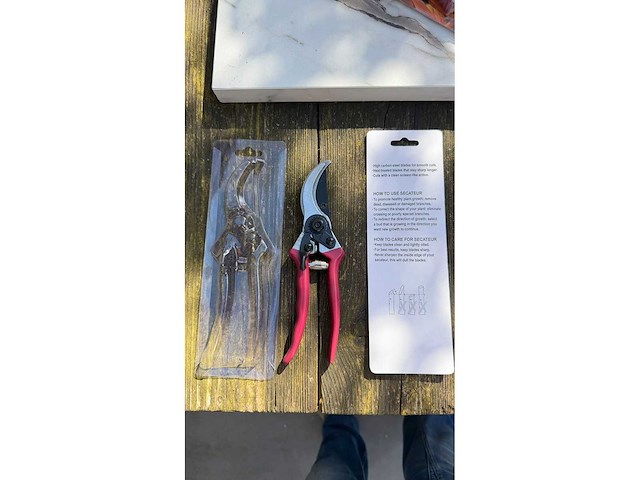 R&s hand pruner garden tools accessories (72x) - afbeelding 3 van  7