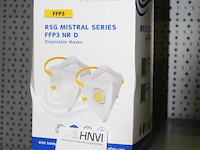 Rsg stofmaskers type ffp3 15 stuks in doos - afbeelding 1 van  2