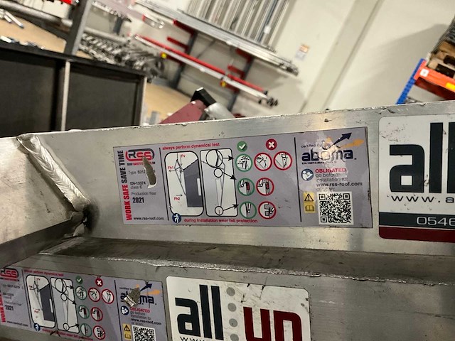 Rss staander schuindak dakrandbeveiliging (21x) - afbeelding 3 van  16