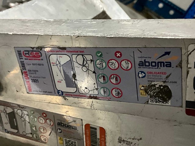 Rss staander schuindak dakrandbeveiliging (21x) - afbeelding 7 van  16