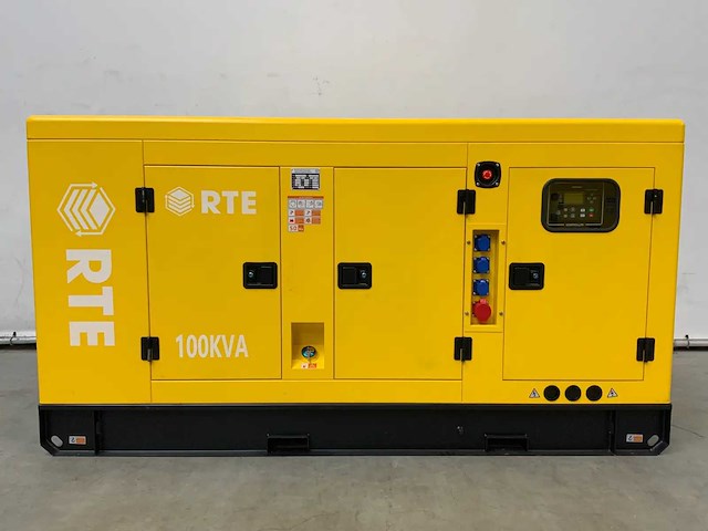 Rte - 100kva - noodstroomaggregaat / generator diesel - afbeelding 1 van  17