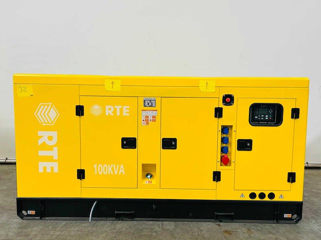 Rte - 2025 - 6742 - 100 kva noodstroomaggregaat 380v - afbeelding 1 van  24